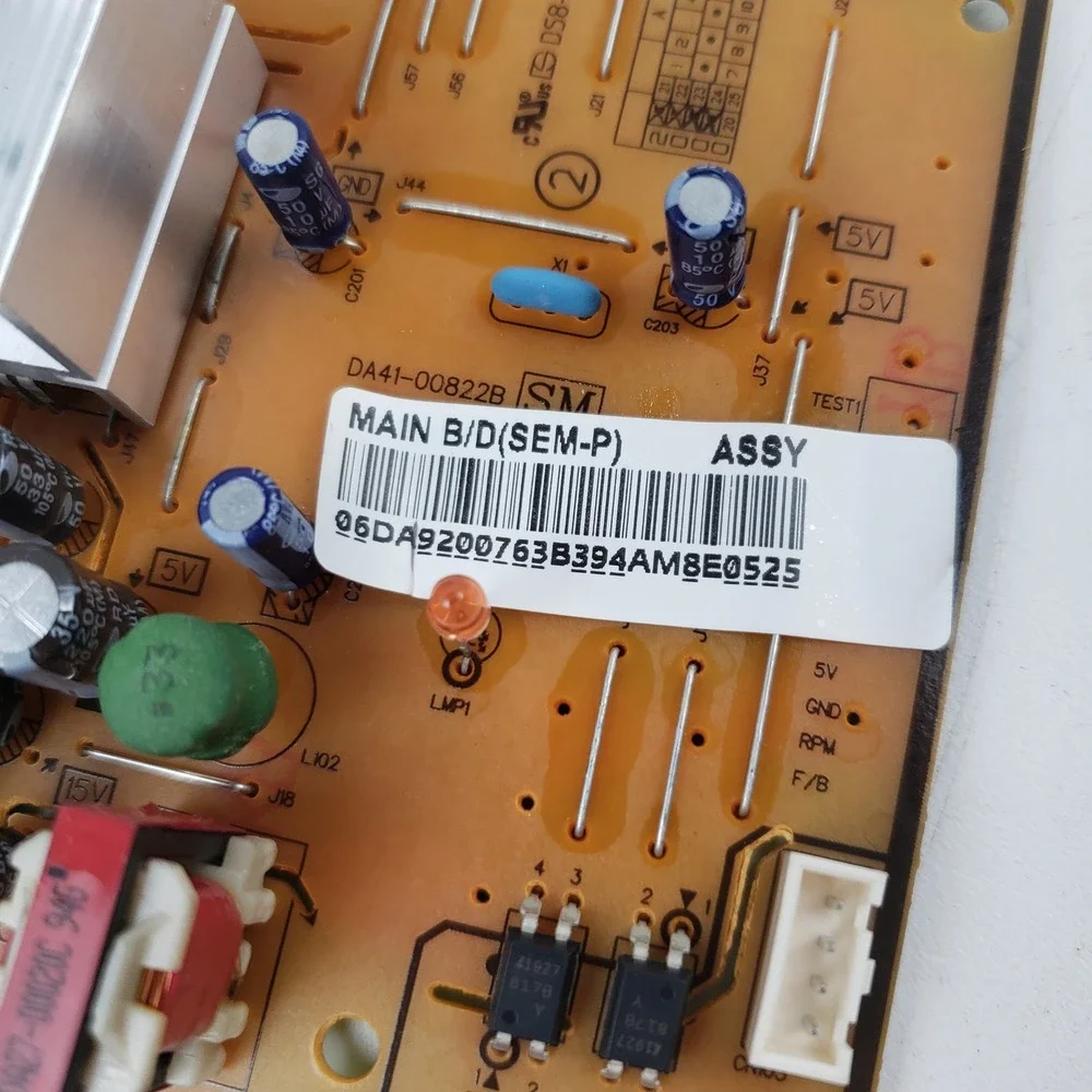 Samsung RF265BEAESR Refrigerator Main Power Control Board DA92-00763B